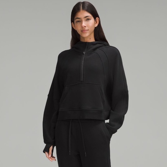 lululemon athletica Sweaters - GUC Lululemon Scuba Oversized Half-Zip Hoodie M/L